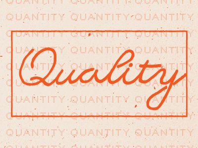 qualityquantity