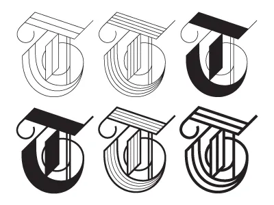 blackletter-t-cap-explorations