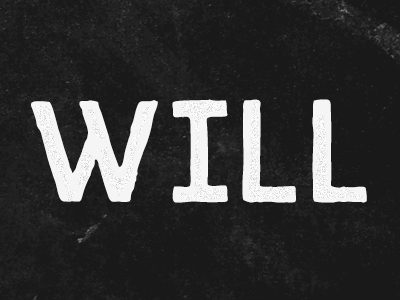 will
