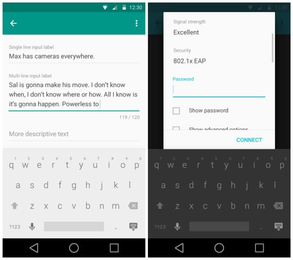Android-L-Google-Keyboard-Material