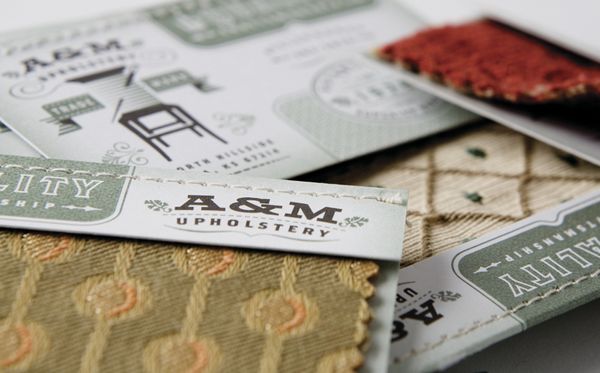 am upholstery b-cards