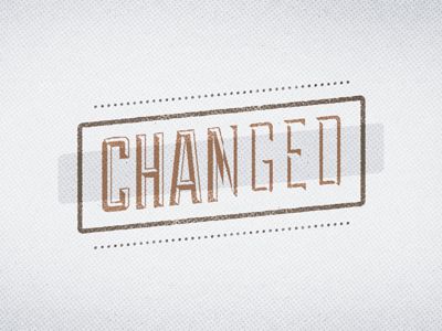 changed