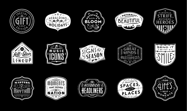 USPS_Holiday_Badges