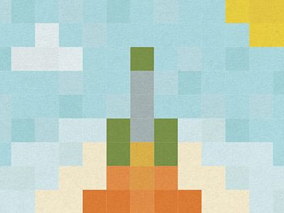pixel-rocket