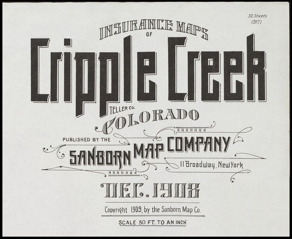 Cripple Creek, Colorado December 1908