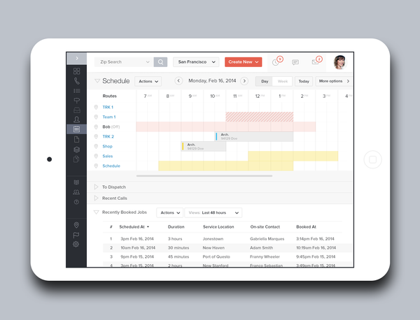 Vonigo_Schedule_iPad