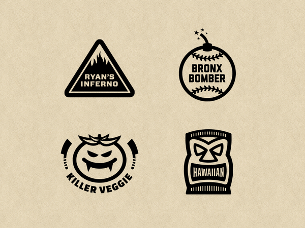 Pizzas-Larger