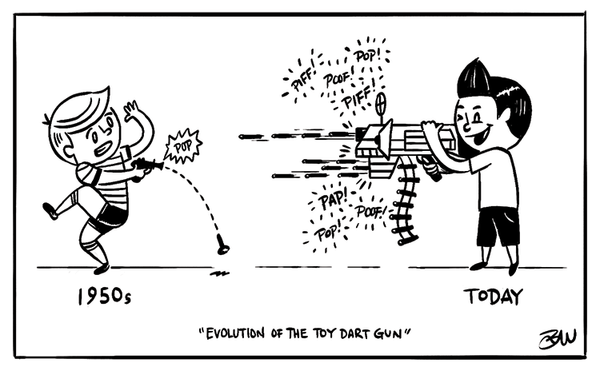 evolution-of-the-toy-dart-gun