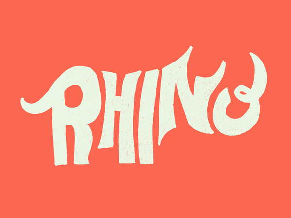 rhino-letters