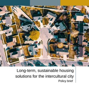 cover: Policy brief: Long-term sustainable housing solutions for vulnerable residents