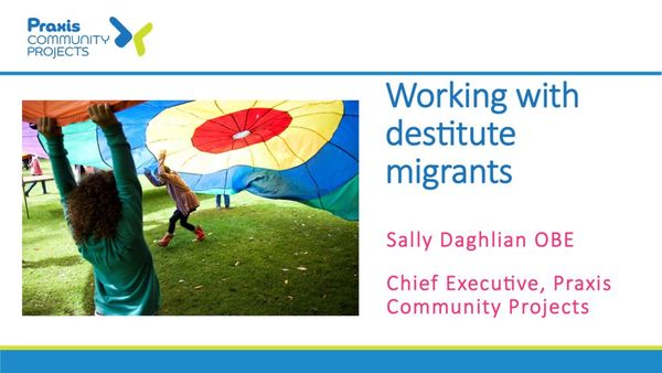 cover: Working with destitute migrants – Sally Daghlian