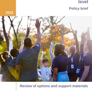 cover: Policy Brief: Data collection for refugee reception at the community level