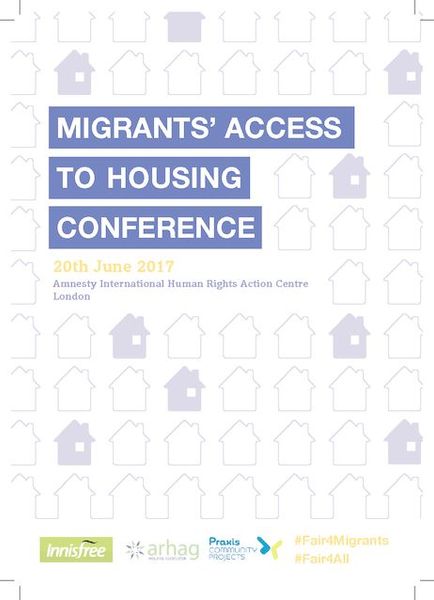 cover: Conference programme – Migrants’ Access to Housing