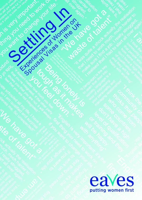 Settling in: Experiences of Women on Spousal Visas in the UK