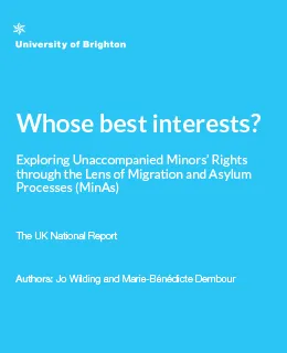 Whose best interest? Exploring Unaccompanied Minors through the Lens of Migration and Asylum Proces…
