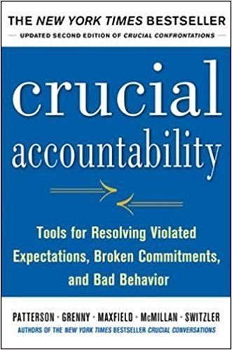 Crucial Accountability: Tools for Resolving Violated Expectations, Broken Commitments, and Bad Beha…