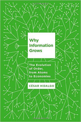 Why Information Grows: The Evolution of Order, from Atoms to Economies: Cesar Hidalgo: 088437440036…