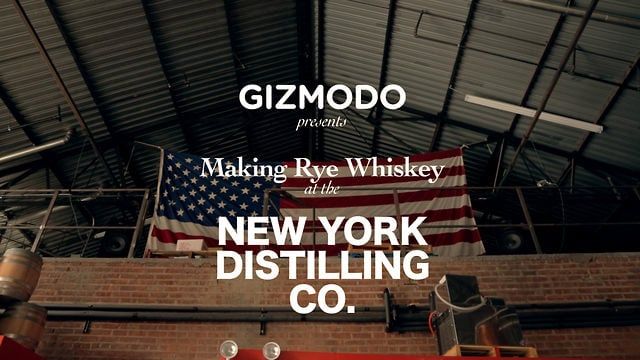 GIZMODO - Making Rye Whiskey at the New York Distilling Company