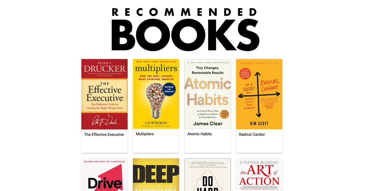 Addy Osmani's Book Recommendations: Leadership & Productivity