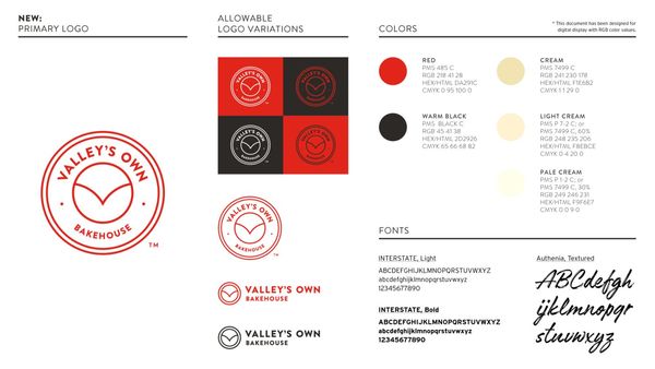 Valley's Own Bakehouse Logo Refinement