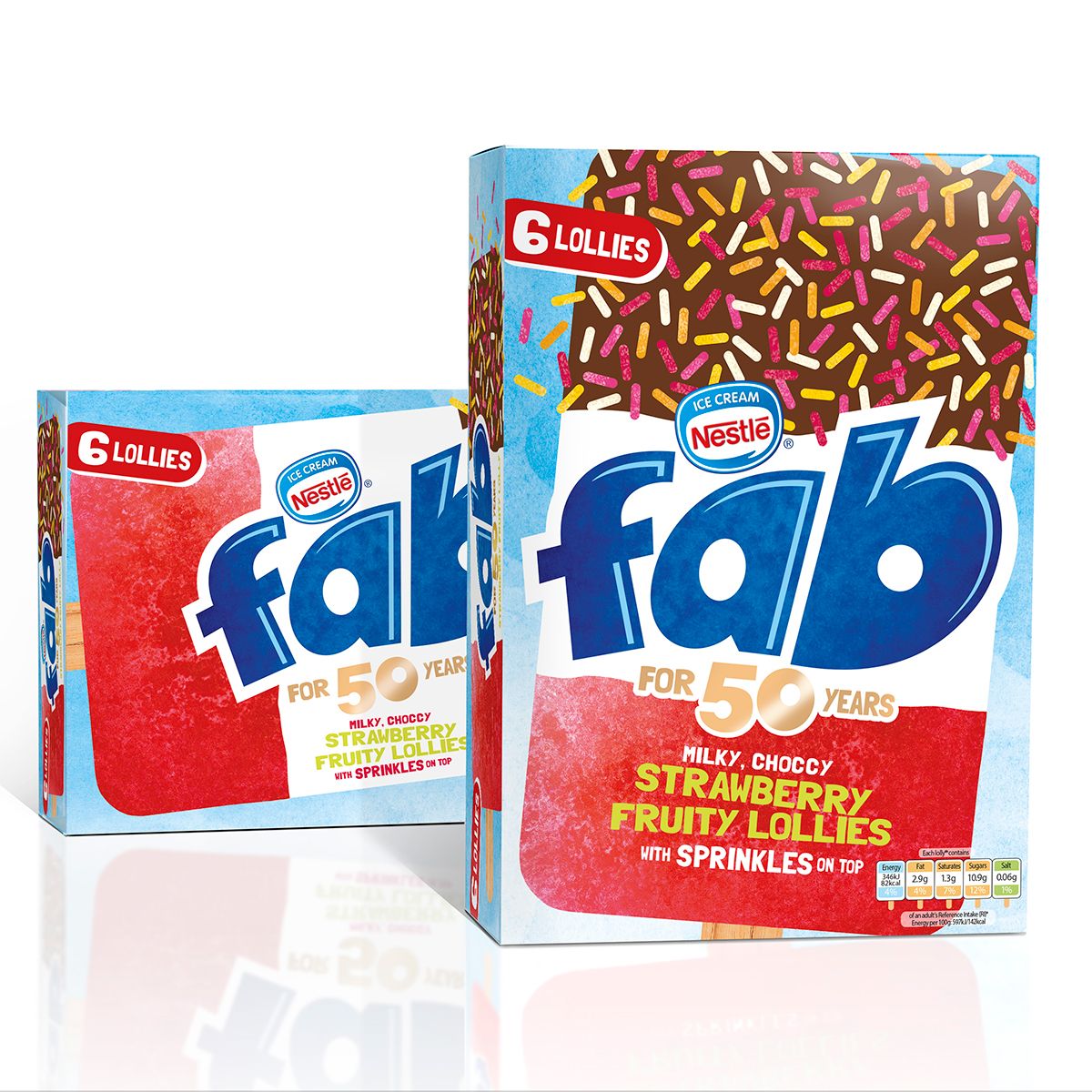 FAB is Fab at Fifty — The Dieline - Branding & Packaging Design