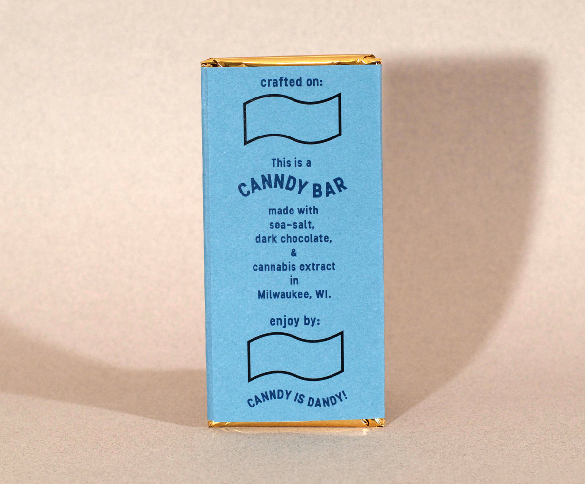 Cannabis Infused Dark Chocolate ‘CANNDY BAR’ by Mild Tiger BRAND DESIGN World Brand Design Soci…