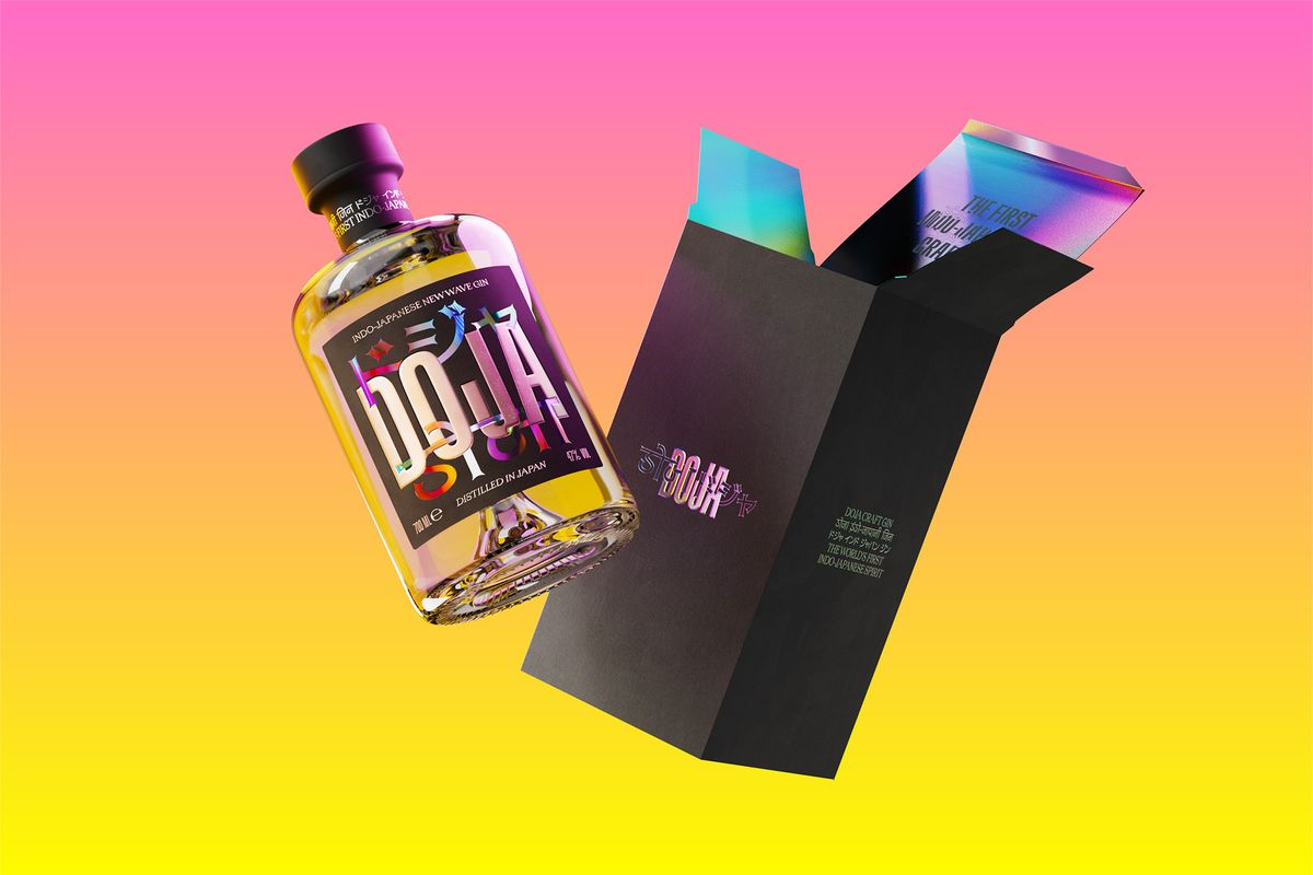 OMSE’s identity for Indo-Japanese spirit DOJA is a joyful mixture of ingredients and cultures —…