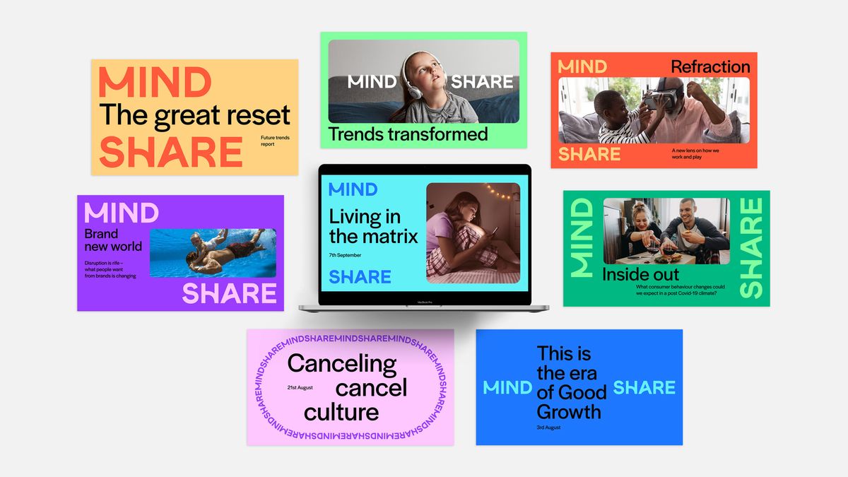 Brand New: New Logo and Identity for Mindshare by NB