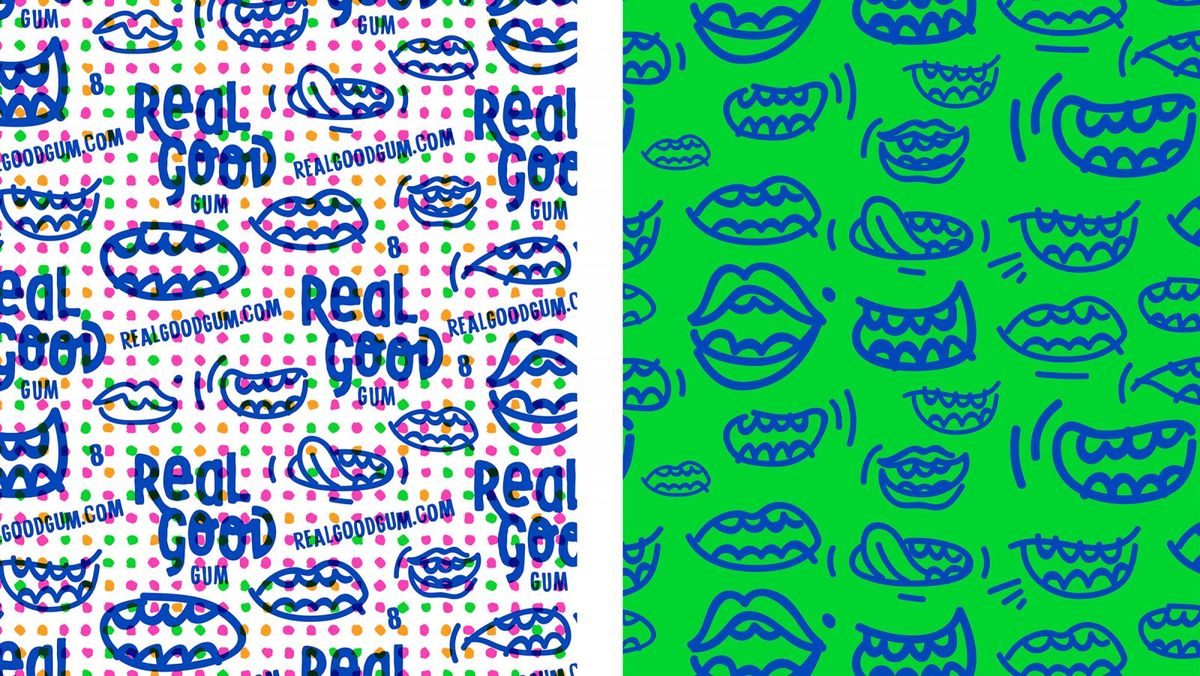 Parents and Kids will Love Chemical-Free Real Good Gum — The Dieline - Branding & Packaging Design