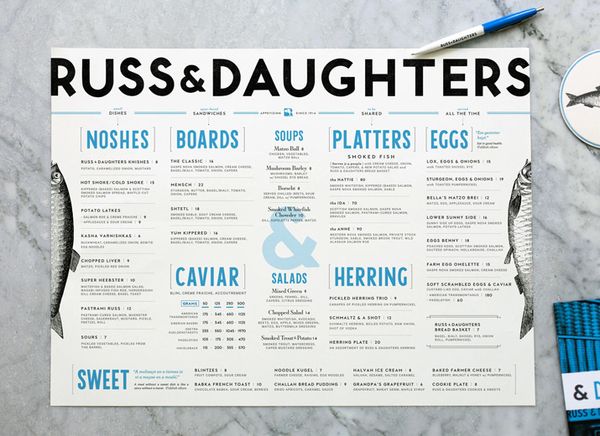 Kelli Anderson: Russ  Daughters | Design Work Life