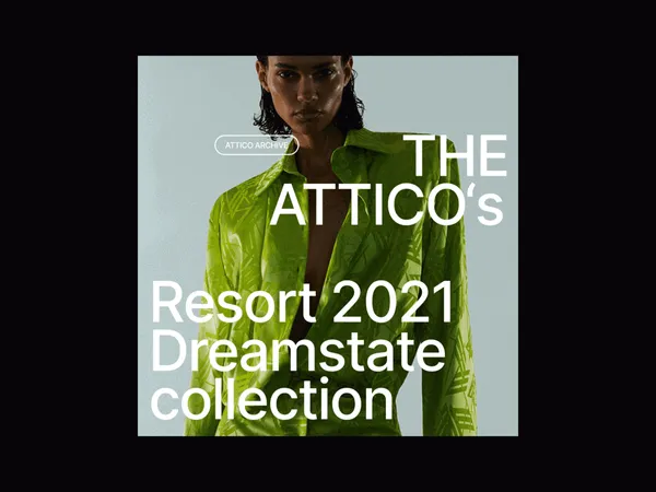 The Attico archive concept by Andrea Jelić on Dribbble