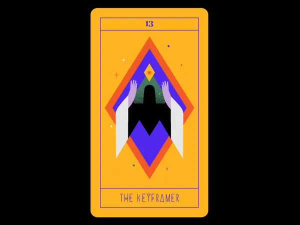 Tarot-o-bot | The Keyframer & The Update by ILLO on Dribbble