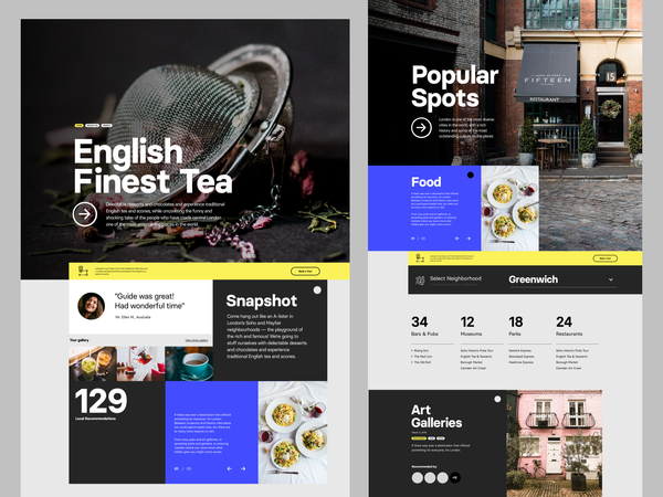 Non-typical travel guide by Hrvoje Grubisic for Bornfight on Dribbble