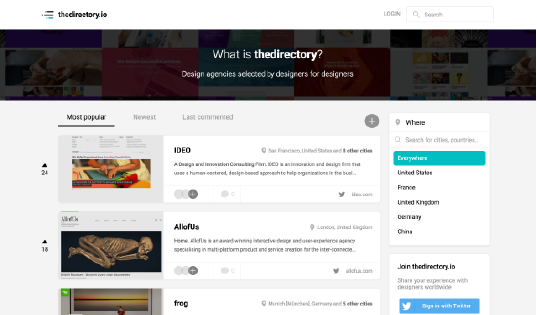 Thedirectory - The Best Design agencies selected by designers for designers