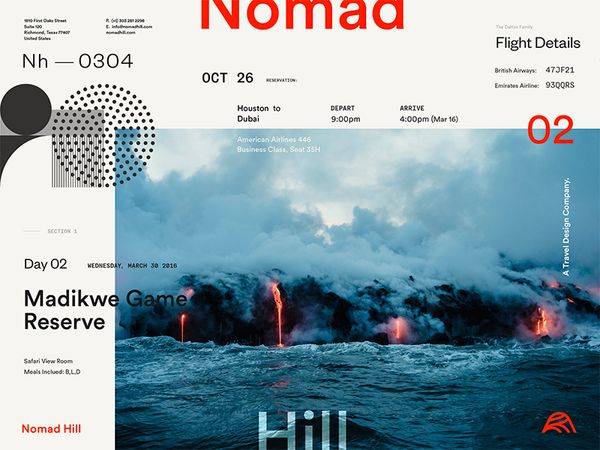 Nomad Hill Brand Board by Andrew Littmann - Dribbble