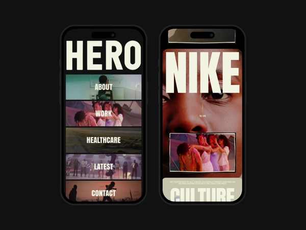 Hero Collective Mobile by Synchronized on Dribbble