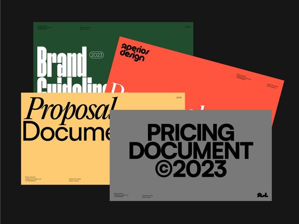 Aperios Design – Brand refresh 2023 by Alex Aperios on Dribbble