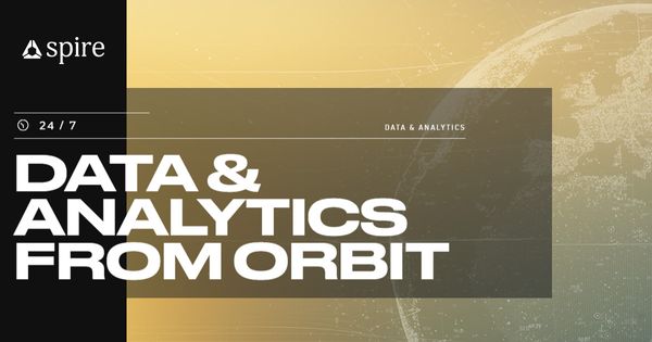Space to Cloud Data & Analytics — Spire