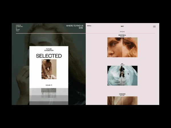 Mar + Vin Loading and Slider Website Design & Animation by Zhenya Rynzhuk | Dribbble