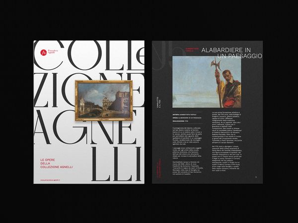 Pinacoteca Agnelli - Rebranding by Domenico Scagliusi on Dribbble