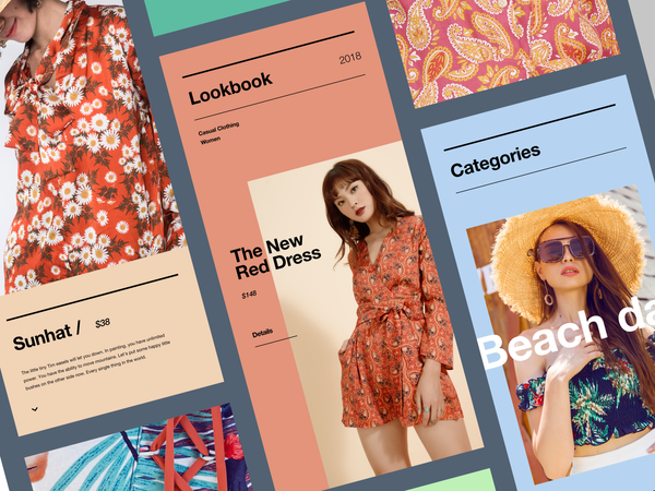 Lookbook App Concept by Kyle McDowell 🤘🏼 | Dribbble | Dribbble