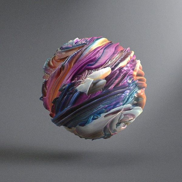 Sunday dialogue. #random #abstract #ballentas #rikoostenbroek #rainbow #drugs… | CG in 2018 | Pin…