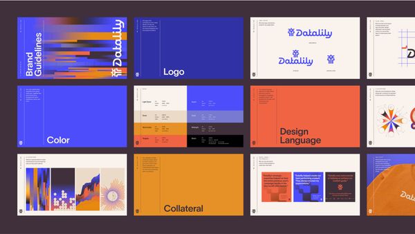 Brand New: New Logo and Identity for Datalily by Hoodzpah