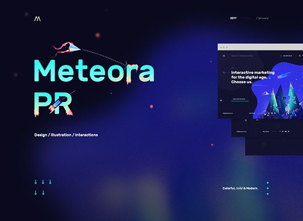 Meteora-PR on Behance