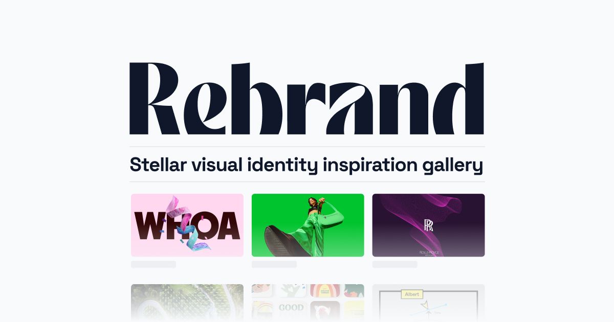 Rebrand — Stellar visual identity inspiration