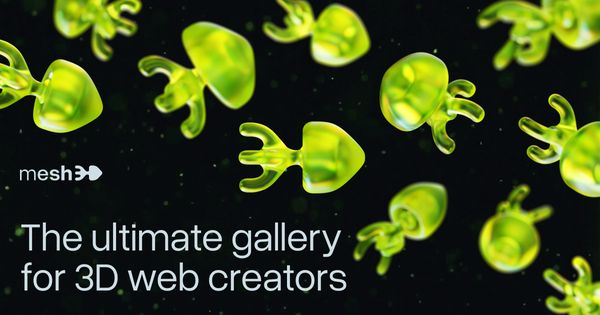 mesh3d — Curated 3D & Interactive Websites