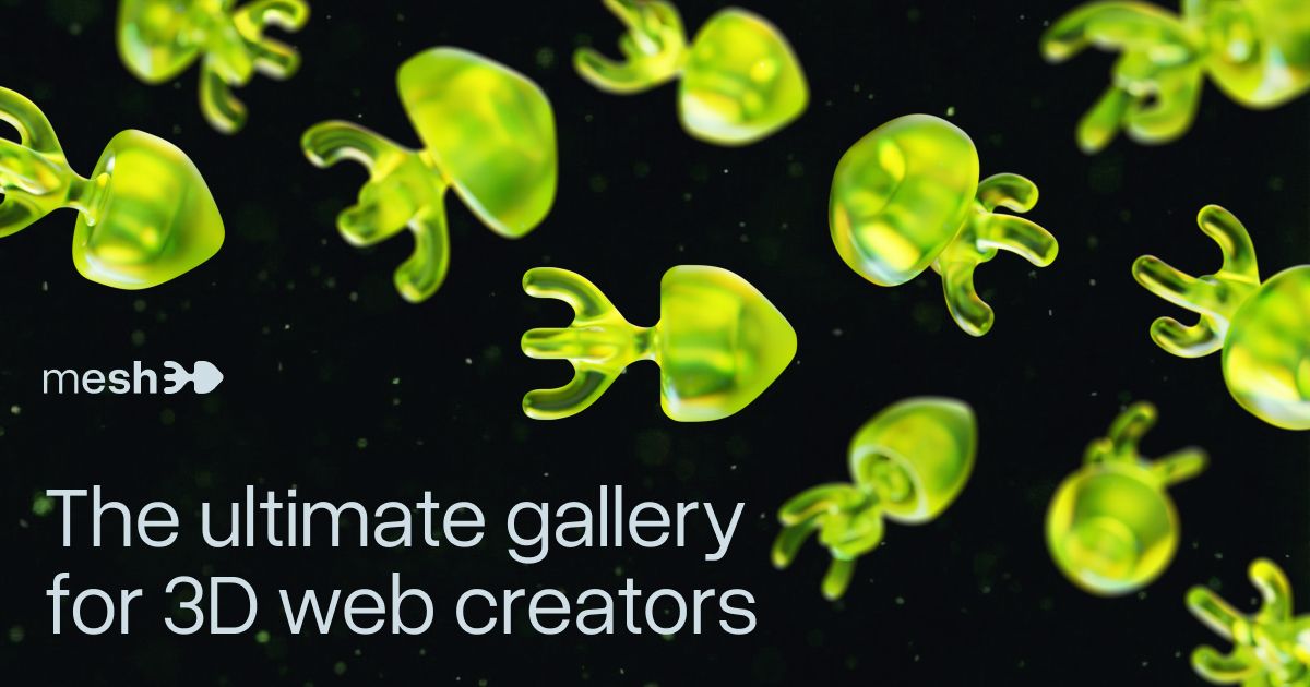 mesh3d — Curated 3D & Interactive Websites