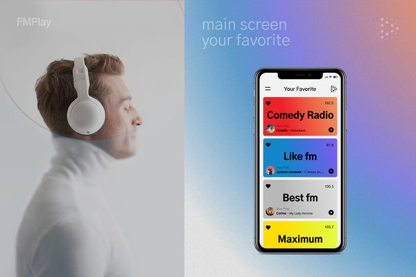 FMPlay App on Behance