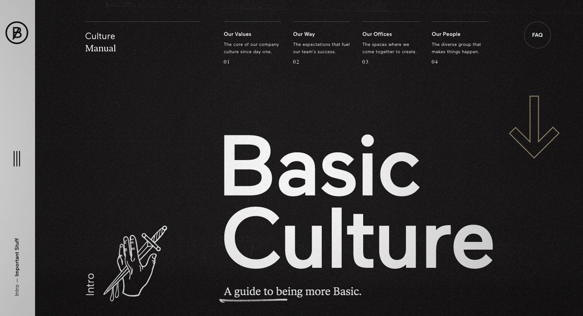 BASIC™ | Culture Manual | An Employee Guide to Being More Basic