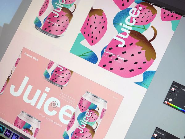 Juice. | Summer Vibes. by MadeByStudioJQ | Dribbble | Dribbble